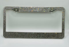 Bling License Plate Frame - Crystal