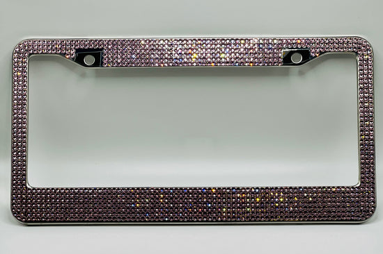 Bling License plate frames - Pink