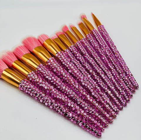 Pink Makeup Brushes