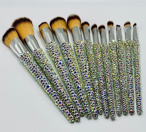 AB Crystal Makeup Brushes