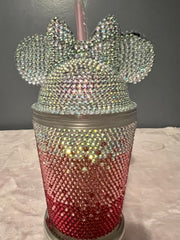 Pink Ombre Minnie Tumbler