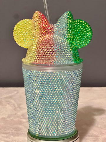 Multi-Colored Minnie Tumbler